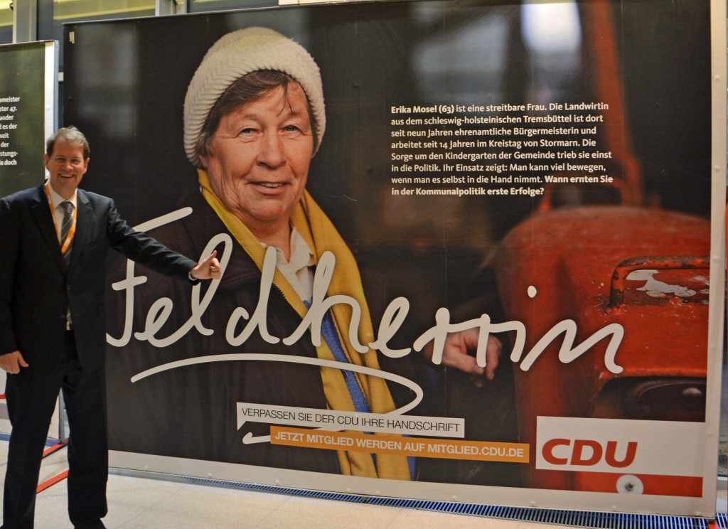 Gero Storjohanns Begegnung mit Erika Mosel auf dem CDU Bundesparteitag - Bild