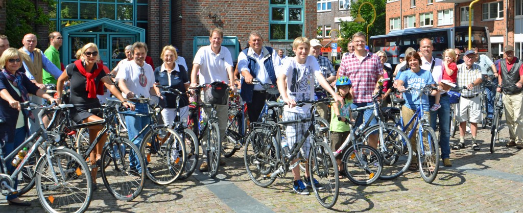 CDU Fahrradtour in Kaltenkirchen mit Teilnehmerrekord - Bild