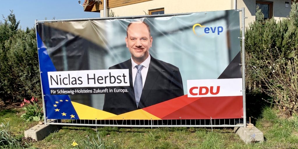 Jetzt gehts los - Grossflächenplakate zur Europawahl - Bild