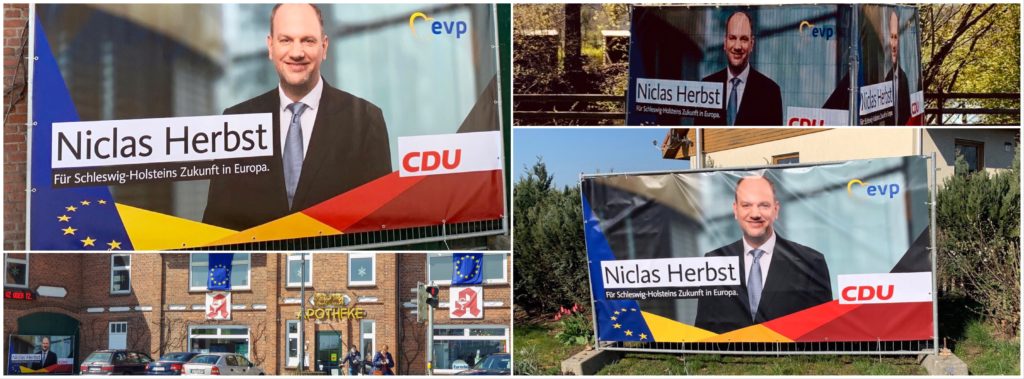 Jetzt gehts los - Grossflächenplakate zur Europawahl - Bild