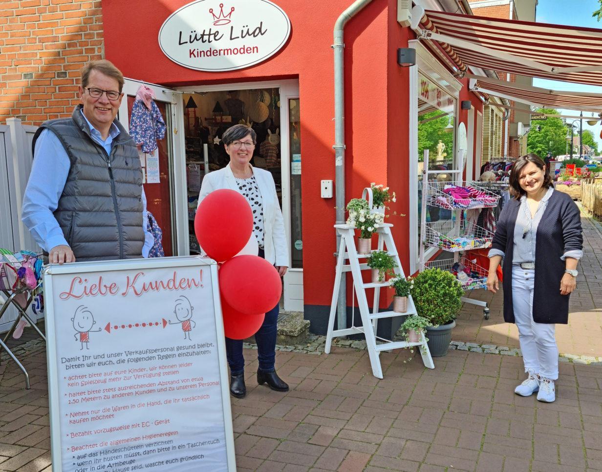 Gero Storjohann auf Einzelhandel-Info-Tour in Bad Segeberg - Bild