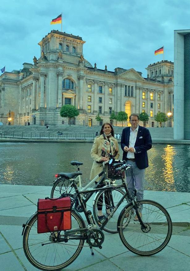 Gero Storjohann am Weltfahrradtag unterwegs - Bild