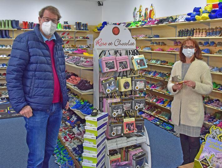 Gero Storjohann beim Schuhhaus Frömer in Bargteheide - Bild