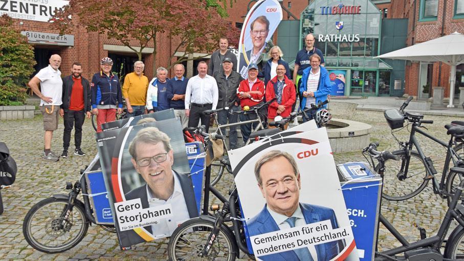 CDU Fahrradtour mit Gero Storjohann in Norderstedt - Bild